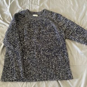 Dark grey crew neck sweater